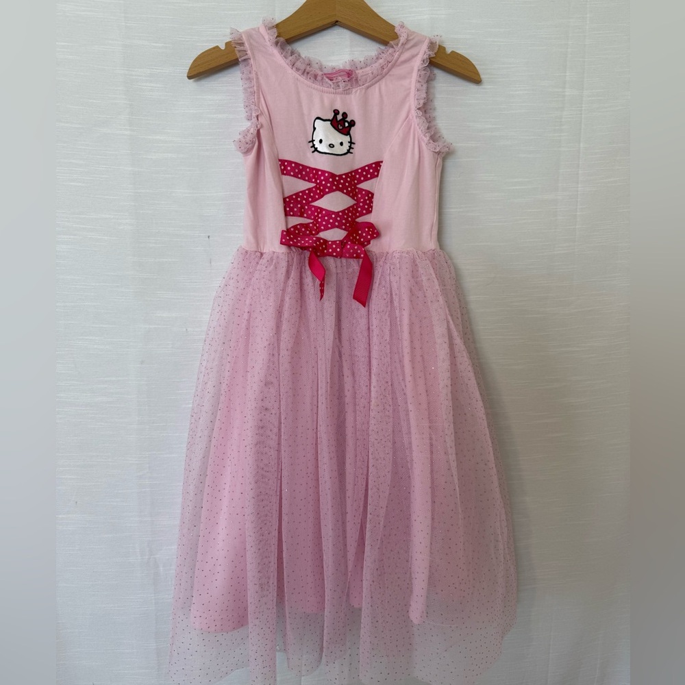 Hello Kitty Pink Kids Costume Dress